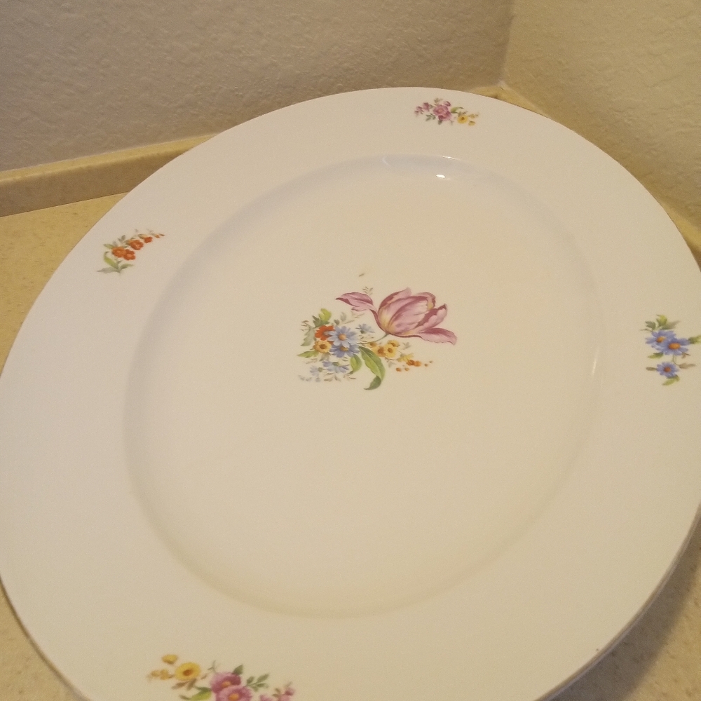 Ex- Large Bohemia Ceramic 2308 Oval Serving Platter.